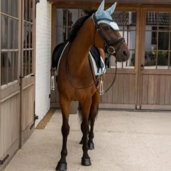 Kentucky Horsewear - Tapis de dressage Velvet Printing flags light blue