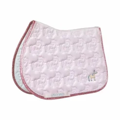 Kentucky Horsewear - Tapis de selle licorne paillettes rose tendre