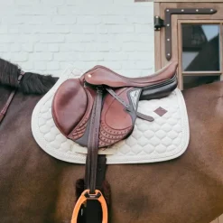 Kentucky Horsewear - Tapis de selle Plaited Cord beige