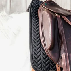 Kentucky Horsewear - Tapis de dressage fishbone noir