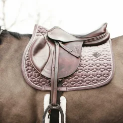 Kentucky Horsewear - Tapis de selle Velvet Jumping Parme