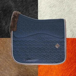 Kentucky Horsewear - Tapis de dressage Skin Friendly marine