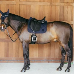 Kentucky Horsewear - Tapis de dressage Wave 3D logo marine