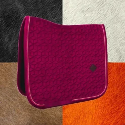 Kentucky Horsewear - Tapis de dressage Velvet Fuchsia