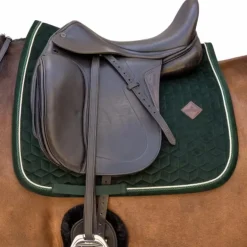 Kentucky Horsewear - Tapis de dressage Velvet pine green