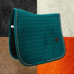 Kentucky Horsewear - Tapis de dressage Velvet Emeraude