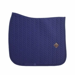 Kentucky Horsewear - Tapis de dressage Fishbone marine