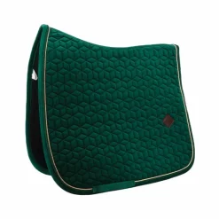 Kentucky Horsewear - Tapis de dressage Velvet Vert foncé