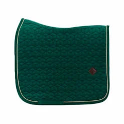 Kentucky Horsewear - Tapis de dressage Velvet Vert foncé