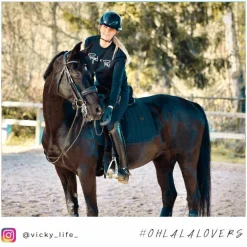 Kentucky Horsewear - Tapis de dressage Glitter Stone marine