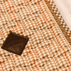 Kentucky Horsewear - Tapis de dressage Pied de Poule beige