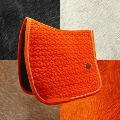 Kentucky Horsewear - Tapis de dressage Velvet Orange