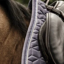 Kentucky Horsewear - Tapis de selle Velvet Jumping Violet