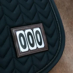 Kentucky Horsewear - Tapis de selle Fishbone Competition noir