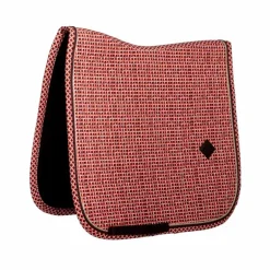 Kentucky Horsewear - Tapis de dressage Velvet Printing check rouge