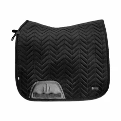 Kingsland - Tapis de dressage KLVigga velvet noir