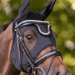 Lami-cell - Bonnet anti-stress Titanium à oreilles noir