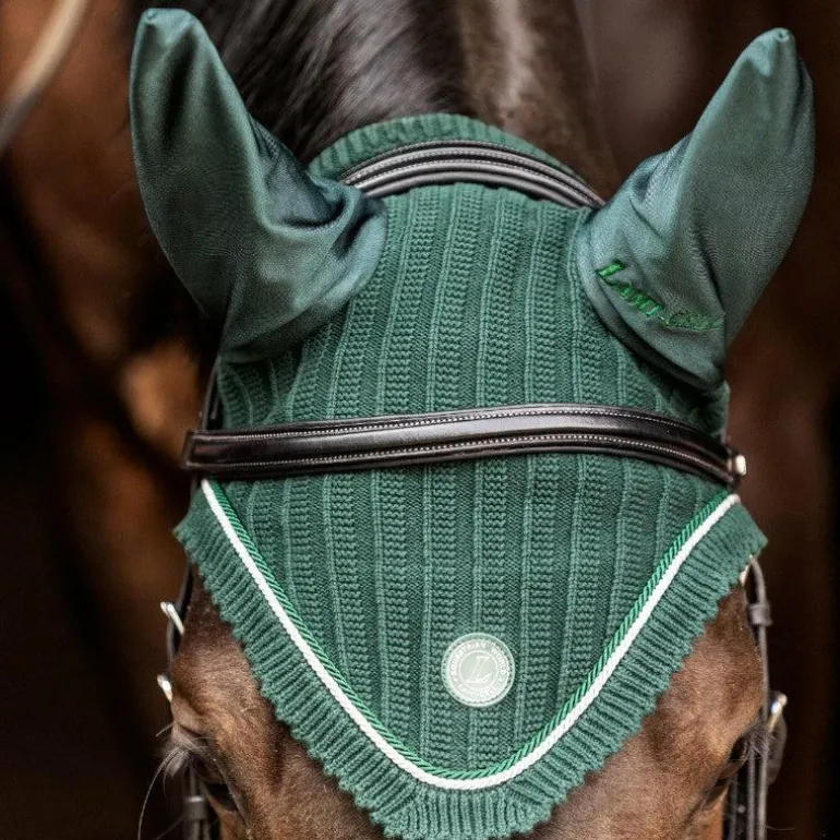 Lami-cell - Bonnet pour chevaux Luxin vert foncé