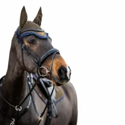 LeMieux - Bonnet anti-mouches Classic Alpine kaki/ marron