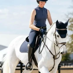 LeMieux - Bonnet anti-mouches et anti-bruits Finesse marine