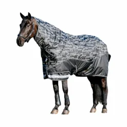 LeMieux - Couverture d’extérieur réfléchissante Arika noir 100g