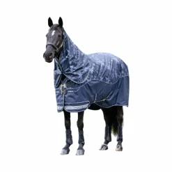 LeMieux - Couverture d’extérieur Arika Star marine 200g