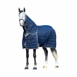 LeMieux - Couvre-cou pour chevaux d’écurie Kudos marine 50g