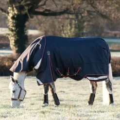 LeMieux - Couvre-cou pour couverture d'extérieur Kudos Turnout marine 100g