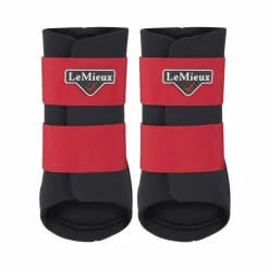 LeMieux - Guêtres fermées Grafter rouge x2