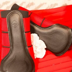 LeMieux - Guêtres fermées Grafter rouge x2