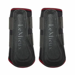 LeMieux - Guêtres fermées Grafter Cinder gris/ bordeaux