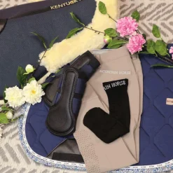 LeMieux - Guêtres fermées Grafter noir/ marine x2