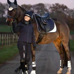 LeMieux - Guêtres fermées réfléchissantes Grafter marine