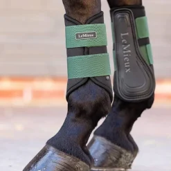 LeMieux - Guêtres fermées souples Grafter hunter green (x2)