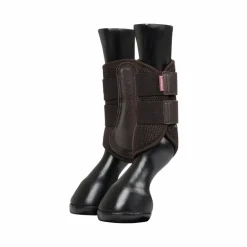 LeMieux - Guêtres fermées souples Mesh marron