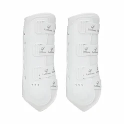 LeMieux - Guêtres fermées Ultra Mesh Snug blanc x2