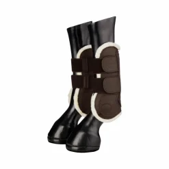 LeMieux - Guêtres ouvertes tendons Capella Comfort marron
