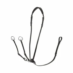 LeMieux - Martingale à anneaux Kudos marron/ argent