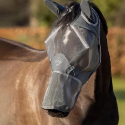 LeMieux - Masque anti-mouches ArmourShield Pro gris