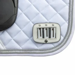 LeMieux - Porte-numéro pour selle Diamante blanc