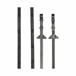 LeMieux - Rênes en caoutchouc Ergo marron