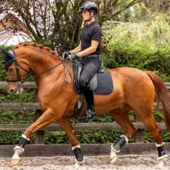 LeMieux - Tapis de dressage Square Soft Shell Anti Glisse EuroJump noir