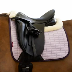 LeMieux - Tapis de dressage Square suédine mérinos+ lilac