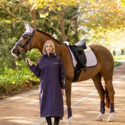LeMieux - Tapis de dressage Square suédine mérinos+ lilac