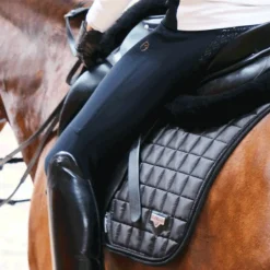 LeMieux - Tapis de dressage Loire Classic Square noir