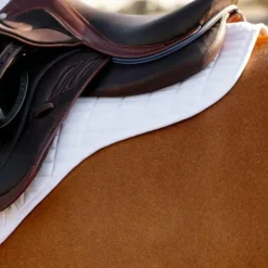 LeMieux - Tapis de selle amortisseur Self-Cool Close Contact blanc