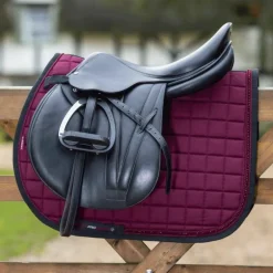 LeMieux - Tapis de selle Diamante Square bordeaux