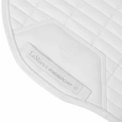 LeMieux - Tapis de selle Square EuroJump Suede blanc