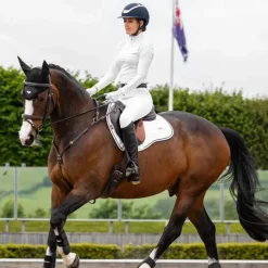 LeMieux - Tapis de selle Square Mixte Loire blanc