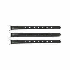 Norton - Contre sanglons selle mixte "Rexine Evol" noir x3